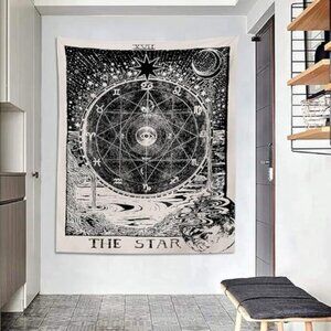 The Star Tarot Card Tapestry | Urban Outfitters